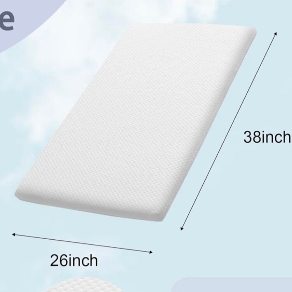 New Sealed Pack n Play Mattress Topper 3 inches with sheet